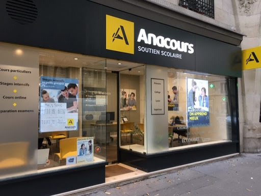 Anacours Paris 15ème - Soutien scolaire