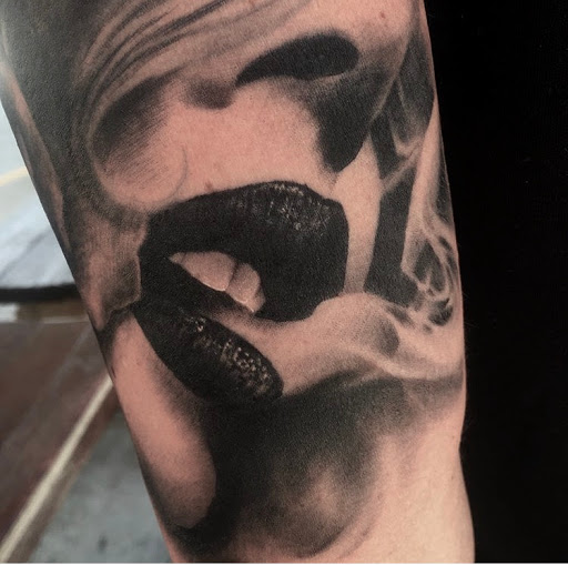 Explore japanese kanji tattoo ideas, creative tattoo ideas in Champaign, available at No Regrets Tattoos & Body Piercing