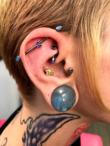 Explore men shoulder tattoo ideas, creative tattoo ideas in Palm Harbor, available at Angry Owl Tattoo and Piercing