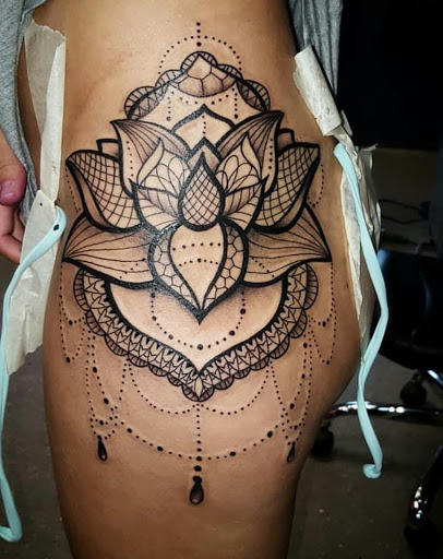 Explore celtic ring tattoo ideas, creative tattoo ideas in Milford, available at Valkyrie Studios