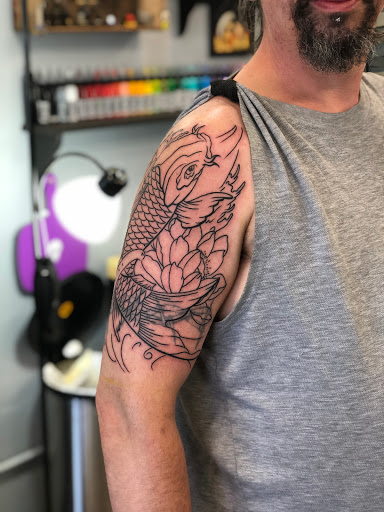 Explore tattoo collarbone ideas, creative tattoo ideas in Mansfield, available at The Marksman Tattoo Company