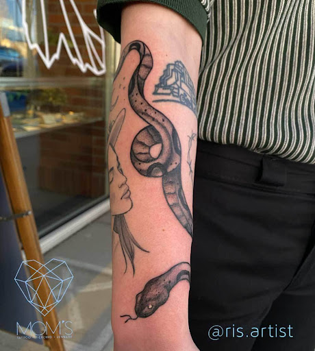 Explore r.i.p mom tattoo ideas, creative tattoo ideas in Spokane, available at Moms Custom Tattoo & Body Piercing