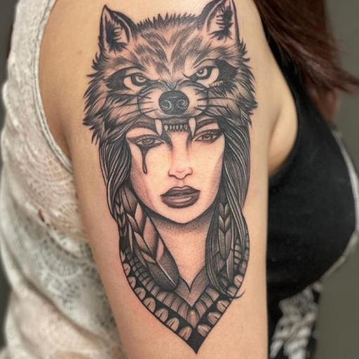 Explore redrum tattoo ideas, creative tattoo ideas in Oklahoma City, available at Oklahoma Tattoo Collective