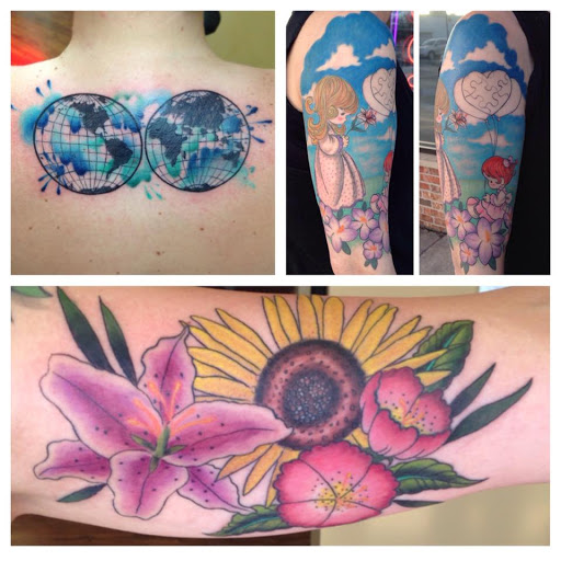 Explore trinidad tattoo ideas, creative tattoo ideas in East Lansing, available at Splash of Color Tattoo & Piercing Studio