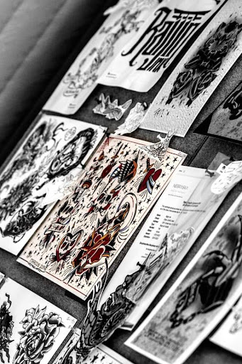 Explore lavender tattoo ideas, creative tattoo ideas in Mitchell, available at Raijin ink