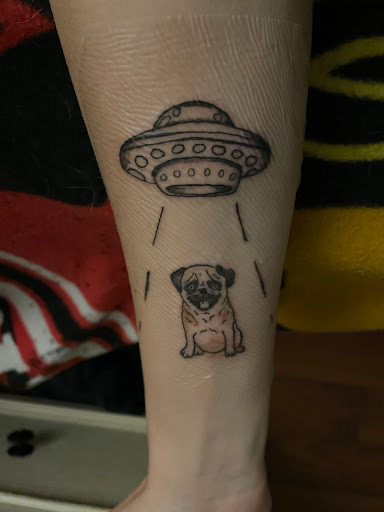 Explore cover up tattoo ideas black, creative tattoo ideas in Cambridge, available at Kappa Tattoo