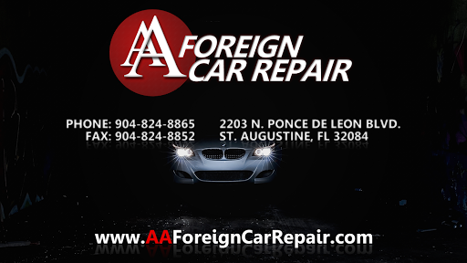 Auto Repair Shop «AA Foreign Car Repair», reviews and photos, 2203 N Ponce De Leon Blvd, St Augustine, FL 32084, USA