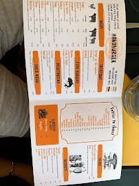 Menu / carte de Burger Bar – La Maison du Handburger à Aix-en-Provence