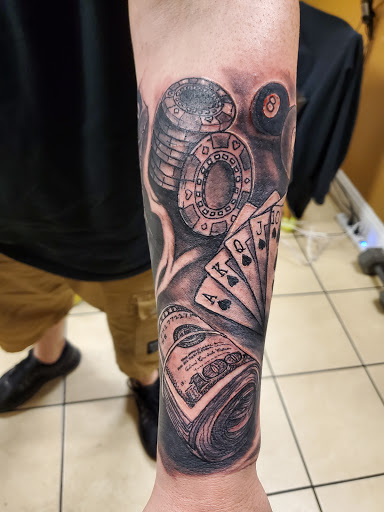 Explore tattoo ideas for karma, creative tattoo ideas in East Providence, available at Ink Therapy