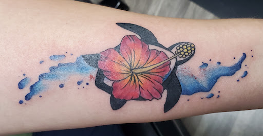 Explore billie eilish tattoo ideas, creative tattoo ideas in Largo, available at Alchemy Tattoos and Body Piercings