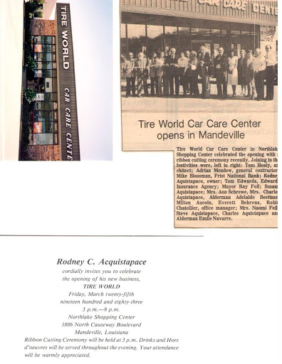 Tire Shop «Tire World Car Care Center», reviews and photos, 1806 N Causeway Blvd, Mandeville, LA 70471, USA