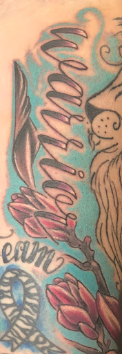 Explore hand tattoo ideas for men, creative tattoo ideas in Barberton, available at Magic City Tattoo Company