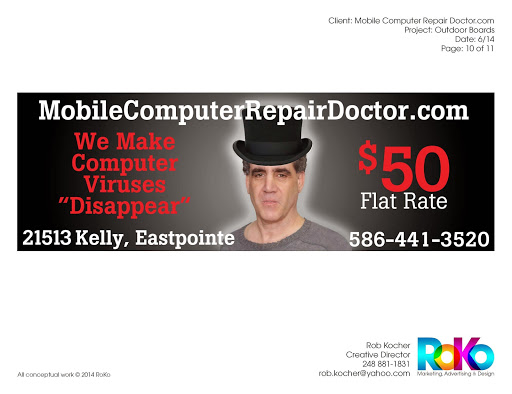 Computer Repair Service «Mobile Computer Repair Doctor», reviews and photos, 21513 Kelly Rd, Eastpointe, MI 48021, USA