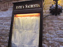 Ristorante Antica Sacrestia à Venice menu