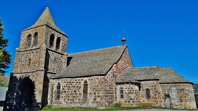Église Saint-Léger de Cheylade à Cheylade