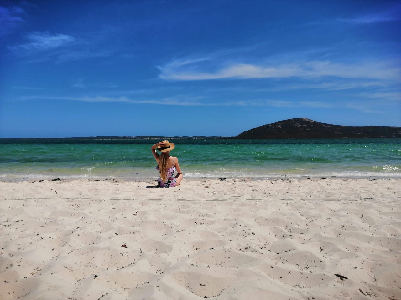 Shark Bay beach的照片 背靠悬崖