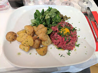 Steak tartare du Restaurant français Virgule à Paris - n°3