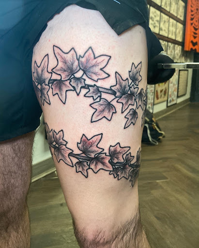 Explore rose foot tattoo ideas, creative tattoo ideas in Providence, available at Hope Street Tattoo