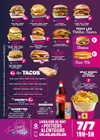 Aliment-réconfort du Restauration rapide Burger Tacos by night 86 à Poitiers - n°12