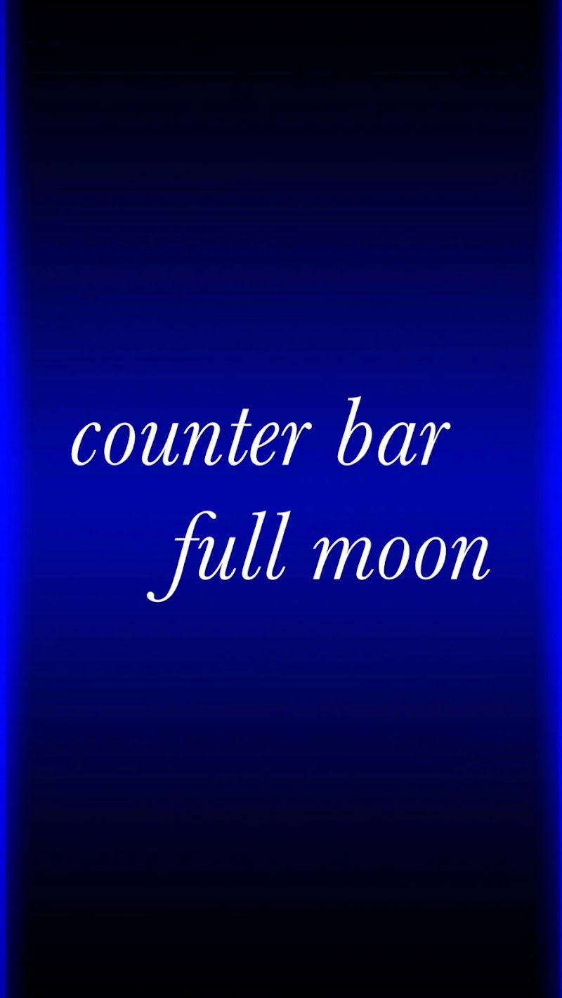 counter bar full moon