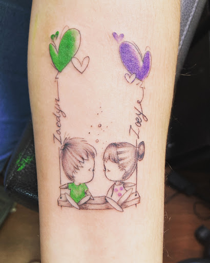 Explore punk rock tattoo ideas, creative tattoo ideas in Visalia, available at Sanctum Tattoo Studio