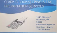 Clark's Bookkeeping &Tax Preparation Services - Car repair in Moorhead, MN, Fargo - Rated 5.0/5