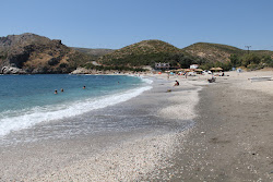 Foto di Limnionas beach con baia spaziosa