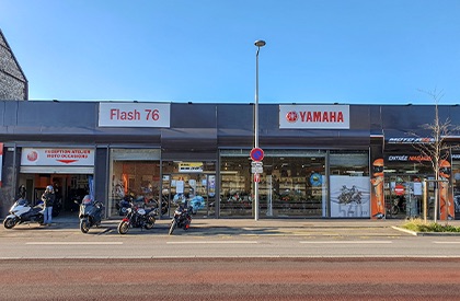 Agence de location de motos Yamaha Rent - Location Motos & Scooters - Flash 76 Rouen