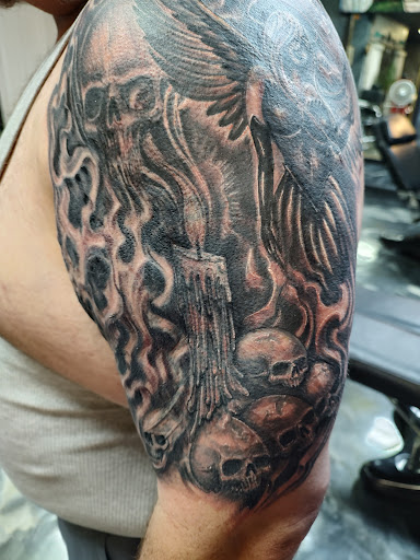 Explore tattoo scar ideas, creative tattoo ideas in Colton, available at Vengeance Ink Tattoo & body piercing