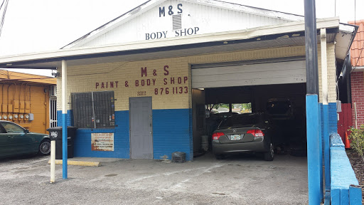 Auto Body Shop «MS Paint & Body Shop», reviews and photos, 3311 W Columbus Dr, Tampa, FL 33607, USA