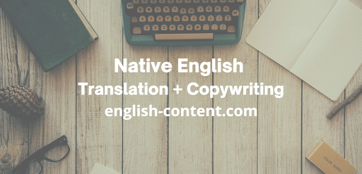 Native English Copywriter | Englischer Werbetexter | Englische Übersetzungen