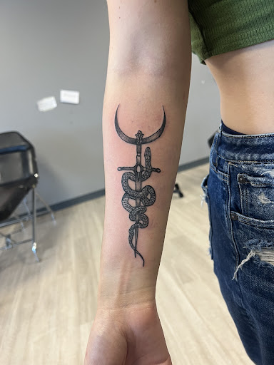Explore unique tattoo ideas for moms, creative tattoo ideas in Cocoa, available at Rorschach Tattoo Shop and Piercing Studio