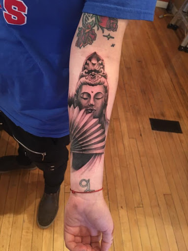 Explore biker tattoo ideas, creative tattoo ideas in Fairport, available at Pure Image Tattoo & Piercing