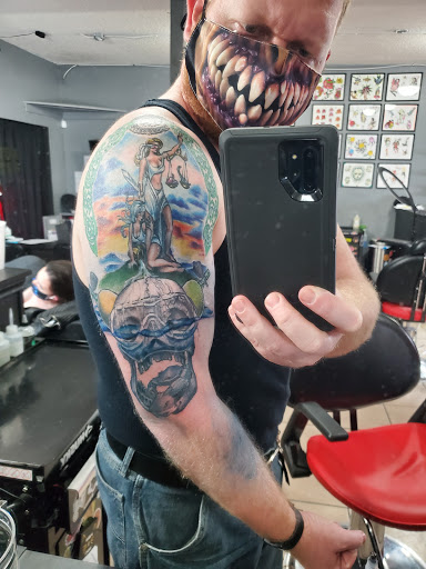 Explore flower ankle tattoo ideas, creative tattoo ideas in Round Rock, available at Supernova Tattoo Parlour