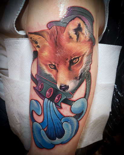 Explore dart tattoo ideas, creative tattoo ideas in Dayton, available at Aisle 9 Tattoo