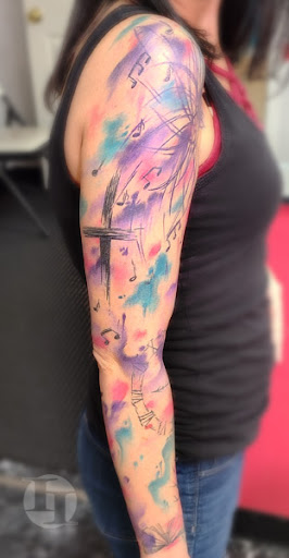 Explore ken kaneki tattoo ideas, creative tattoo ideas in Richland, available at Ink Injection