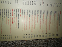 Restaurant italien Il Panda à Florence (le menu)