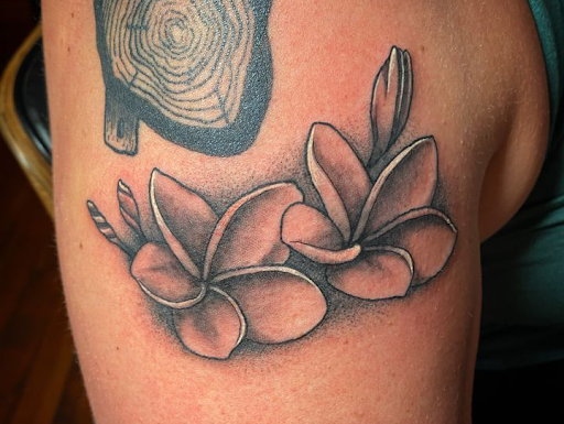 Explore dog nose tattoo ideas, creative tattoo ideas in Pahoa, available at Electric Jungle Tattoo