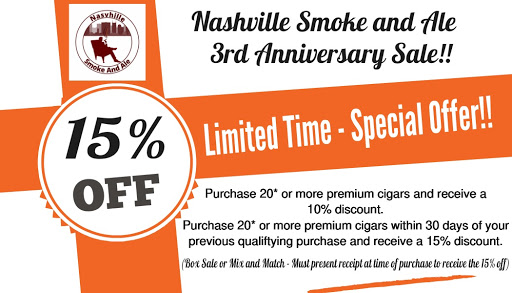 Cigar Shop «Nashville Smoke & Ale», reviews and photos, 15551 Old Hickory Blvd, Nashville, TN 37211, USA