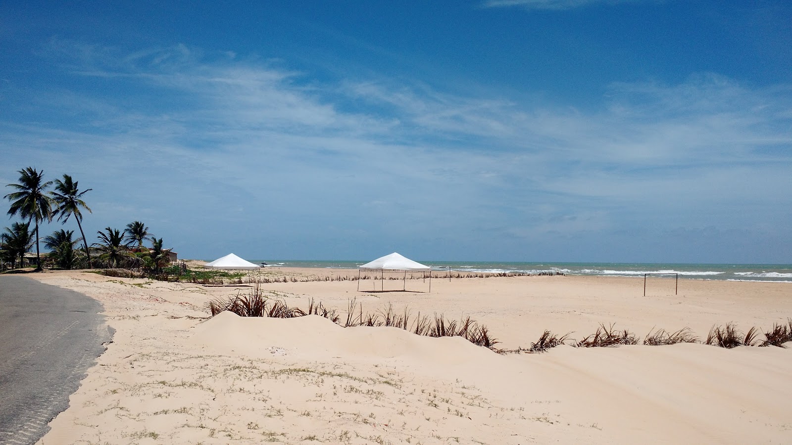 Foto af Praia de Pirambu faciliteter område