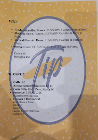 TIP -Ristorante, Pizzeria, Hamburgeria, Bisteccheria, Birrificio Artigianale à Centro Tre Denari menu