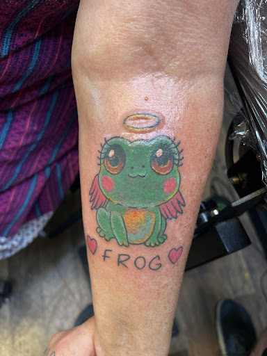 Explore crucifix tattoo ideas, creative tattoo ideas in Seymour, available at 3 Sevens Tattoo