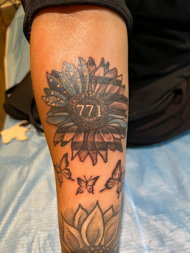 Explore father time tattoo ideas, creative tattoo ideas in Barnegat, available at Right Coast Tattoo