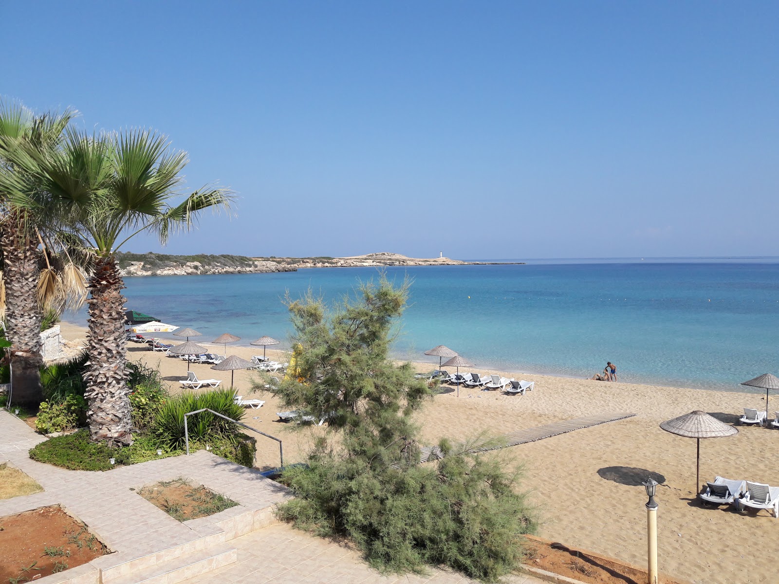 Foto van Malibu beach met blauw puur water oppervlakte