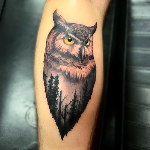 Explore heartagram tattoo ideas, creative tattoo ideas in Vancouver, available at New Ink Tattoo