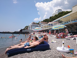 Gaspra beach'in fotoğrafı çok temiz temizlik seviyesi ile