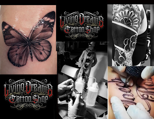 Explore egyptian sleeve tattoo ideas, creative tattoo ideas in West Covina, available at Living Dreams Tattoo Shop