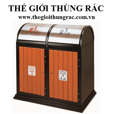 THÙNG RÁC NGOÀI TRỜI