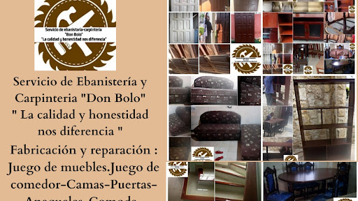 SERVICIO DE EBANISTERÍA Y CARPINTERÍA DON BOLO