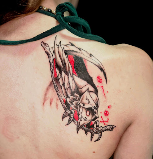 Find gizmo tattoo ideas for your next unique tattoo in Redmond at Thornbird Tattoo Studio